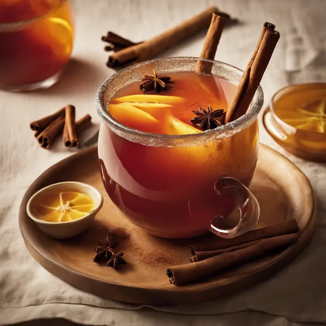 Foto de Hot Rum Punch with Cinnamon and Cloves