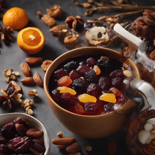 Foto de Hot Wine with Dried Fruits