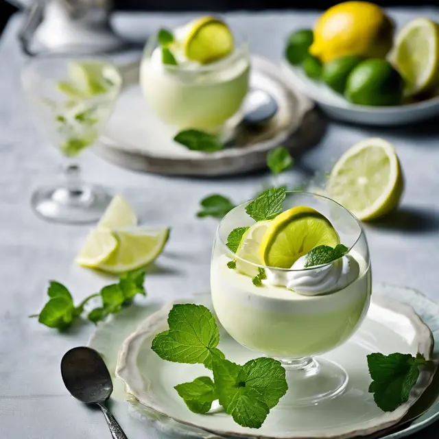 Foto de Lime and Lemon Balm Mousse