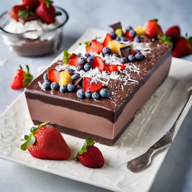 Foto de Cocoa Terrine with Fruits