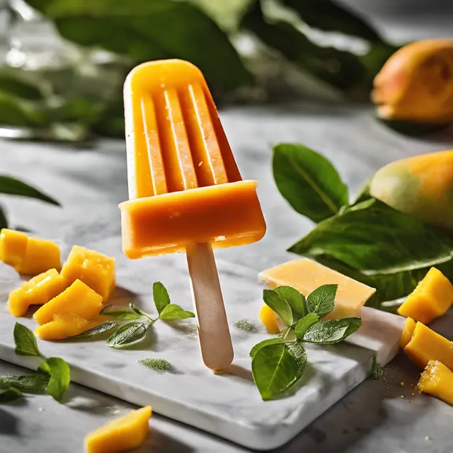 Foto de Light Mango Popsicle