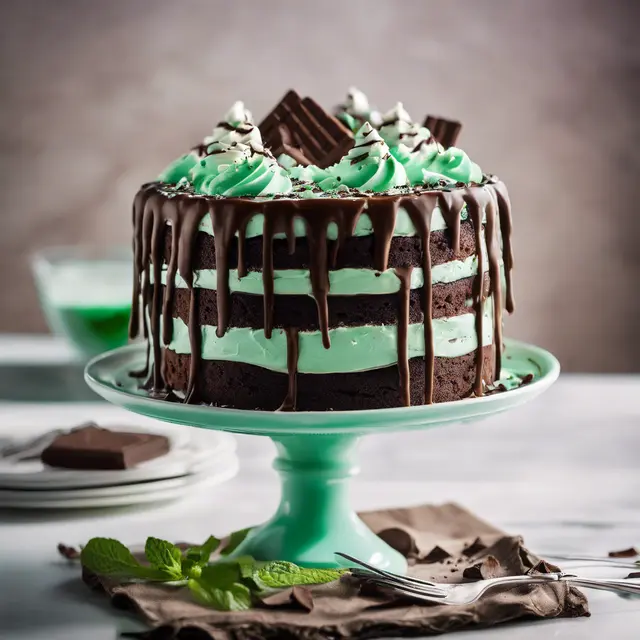 Foto de Chocolate Mint Cake