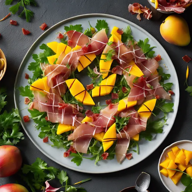 Foto de Mango and Prosciutto Salad