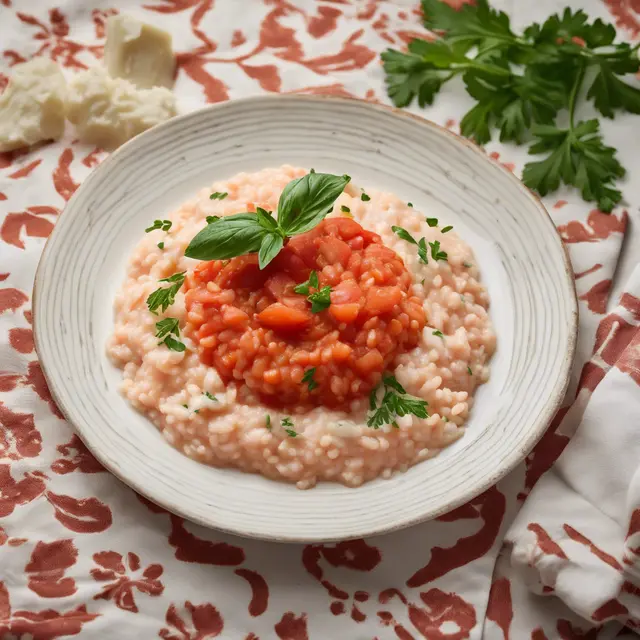 Foto de Tomato and Ricotta Risotto