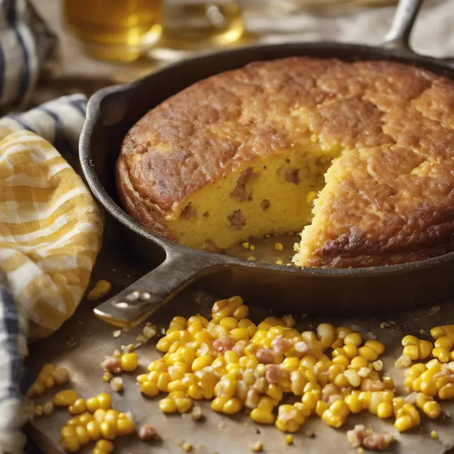 Foto de Corn Bread with Sausage in the Oven