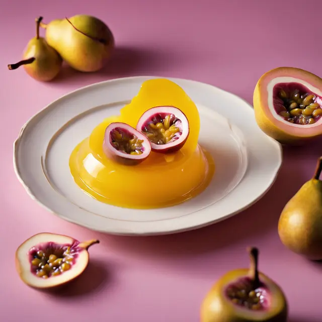 Foto de Passion Fruit and Pear Gelatin