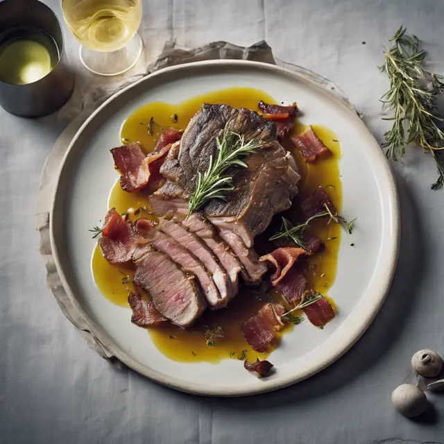 Foto de Braised Goat Rump with White Wine