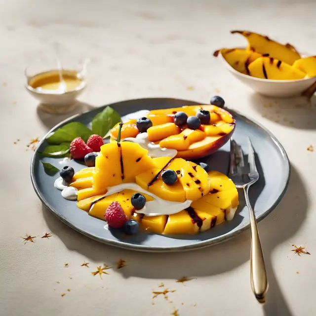 Foto de Grilled Fruits with Cream