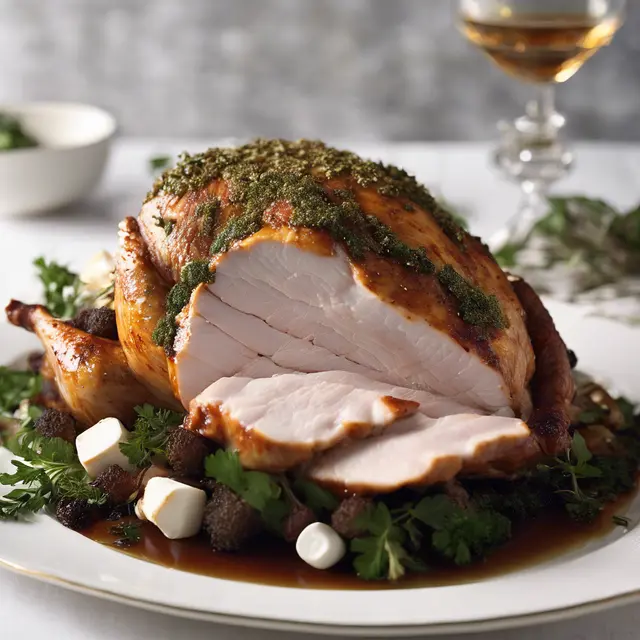 Foto de Herb Crusted Turkey with Caramelized Sugar