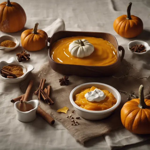 Foto de Pumpkin Compote with English Cream