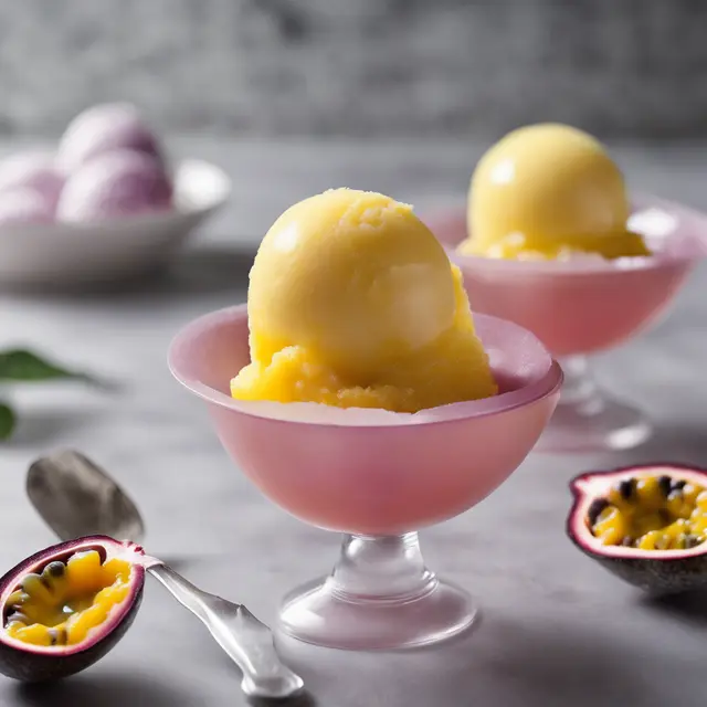 Foto de Passion Fruit Sorbet