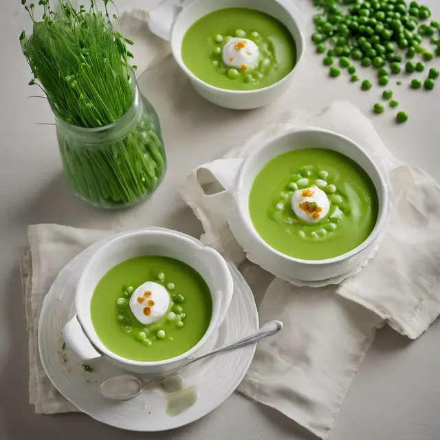 Foto de Cream of Pea Soup