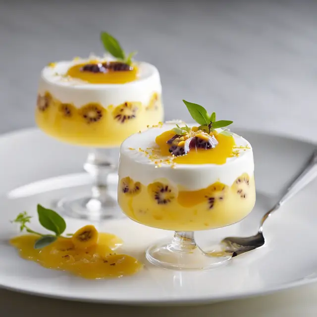 Foto de Creamy Passionfruit Gelatin