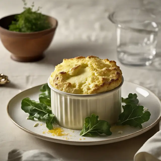 Foto de Cauliflower Leaf Soufflé