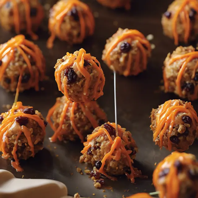 Foto de Carrot and Raisin Cake Balls