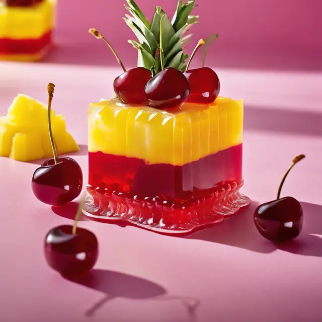 Foto de Pineapple and Cherry Jell-O