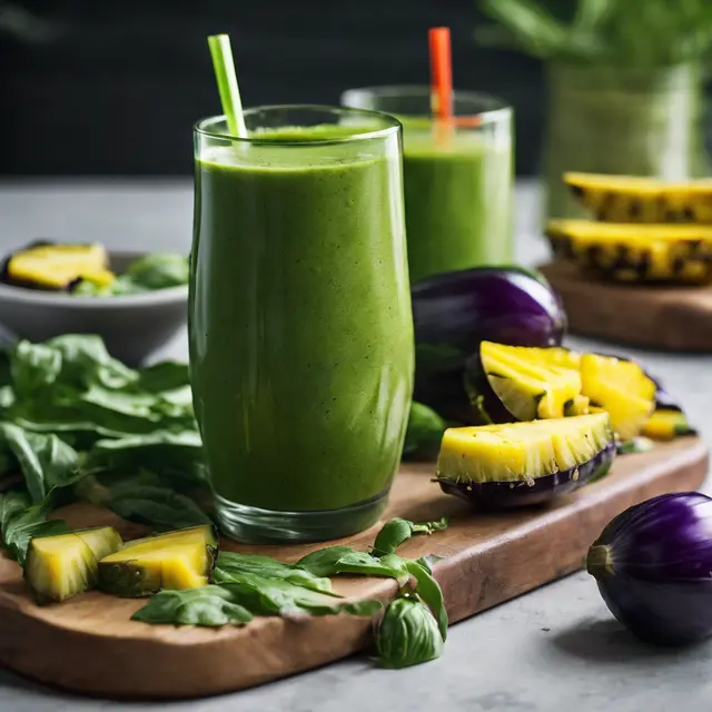 Foto de Green Smoothie with Eggplant