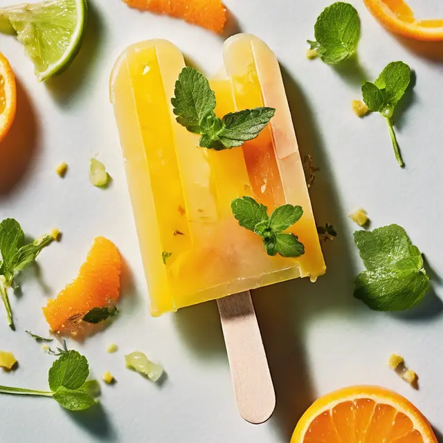 Foto de Sweet Verbena Popsicle with Fruits