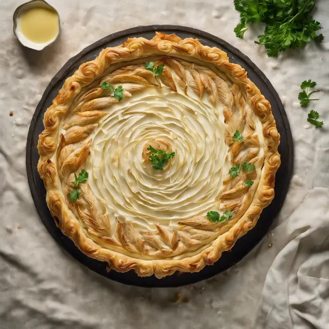 Foto de Chicken Cream Palm Tart