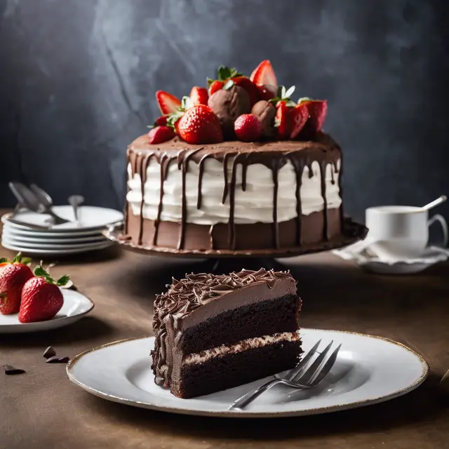 Foto de Chocolate Cake with Coffee