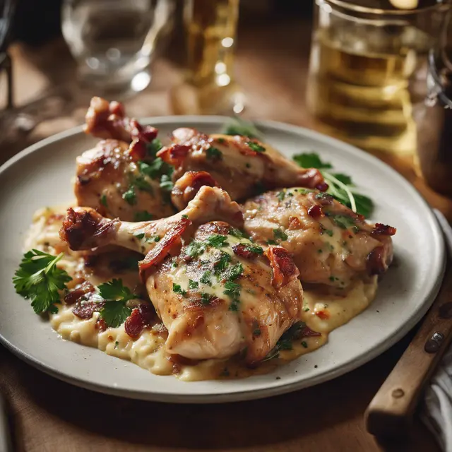 Foto de Chicken with Garlic and Bacon