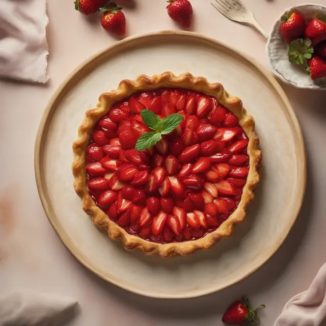 Foto de Warm Strawberry Tart