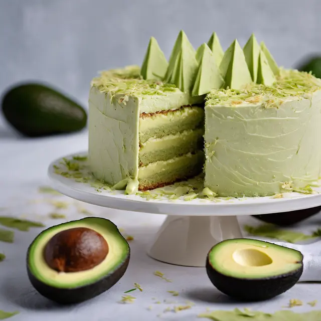 Foto de Avocado Cream Cheese Cake