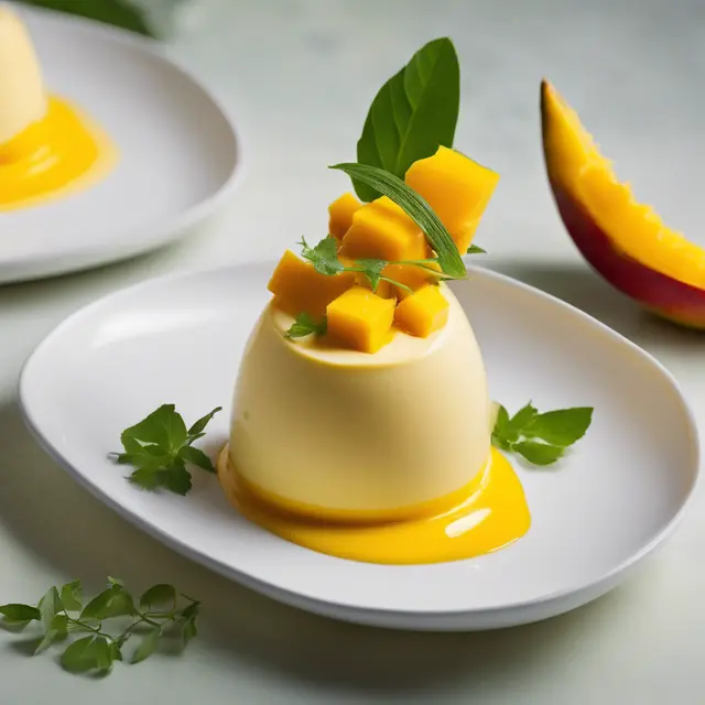 Foto de Mango Mousse with Calda