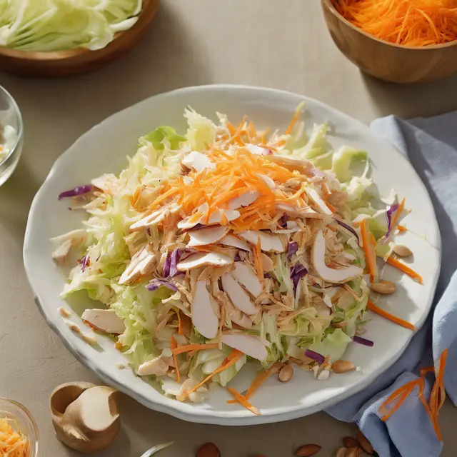 Foto de Cabbage, Carrot, and Chicken Salad