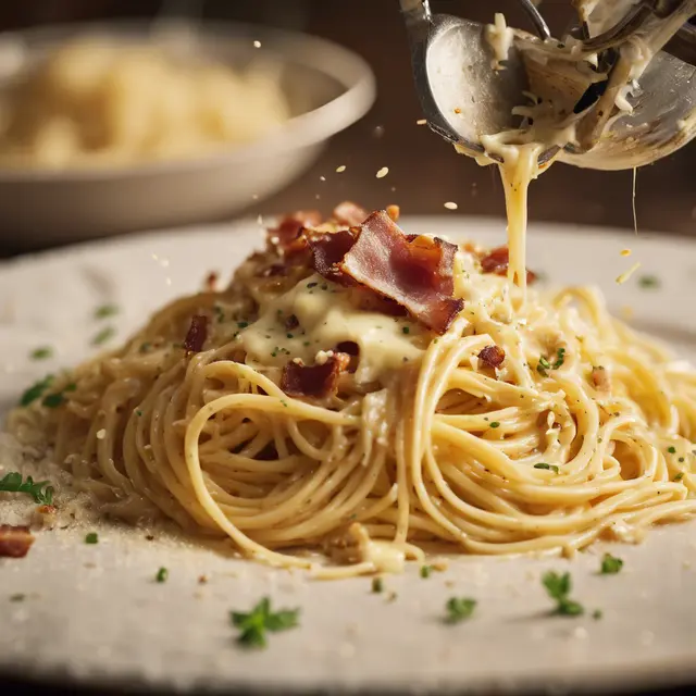 Foto de Carbonara Spaghetti