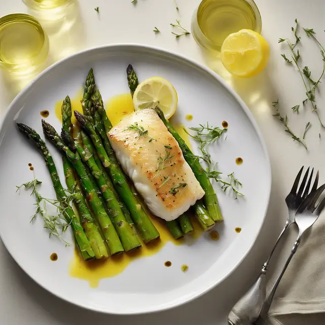 Foto de Lover's Delight with Asparagus and Lemon Thyme Oil