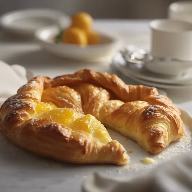 Foto de Ricotta Croissant Tart