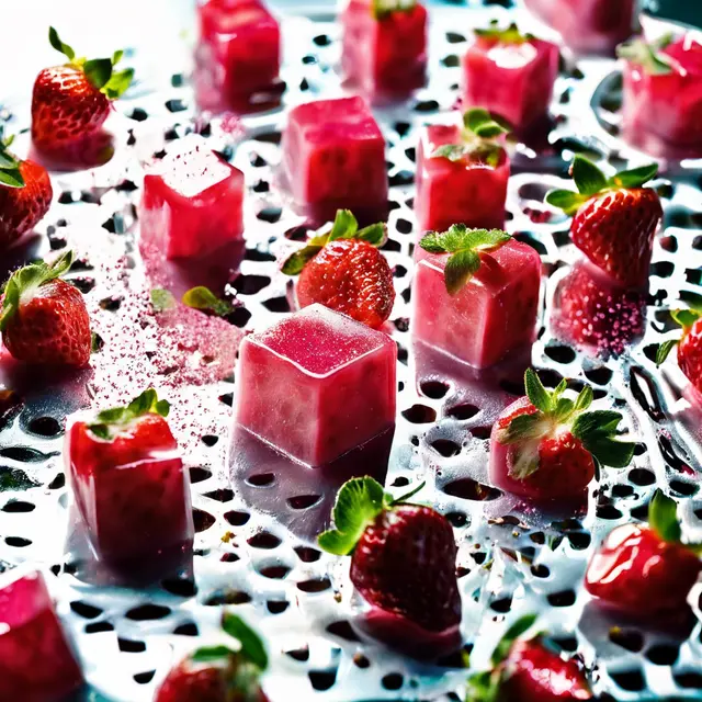 Foto de Vovó's Strong Strawberry Cubes