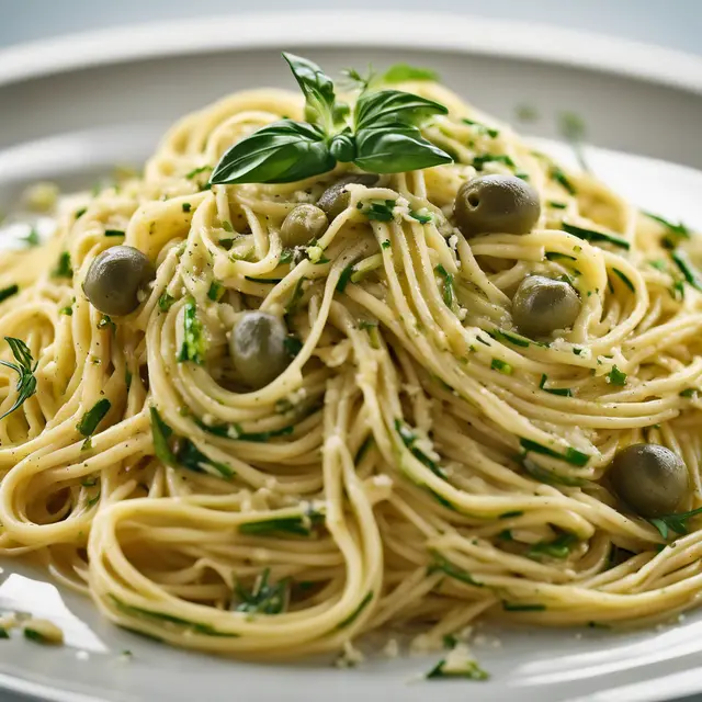 Foto de Spaghetti with Garlic, Olive Oil, and Zucchini