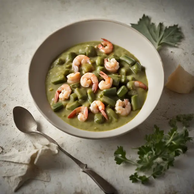 Foto de Okra Stew with Shrimp and Gorgonzola