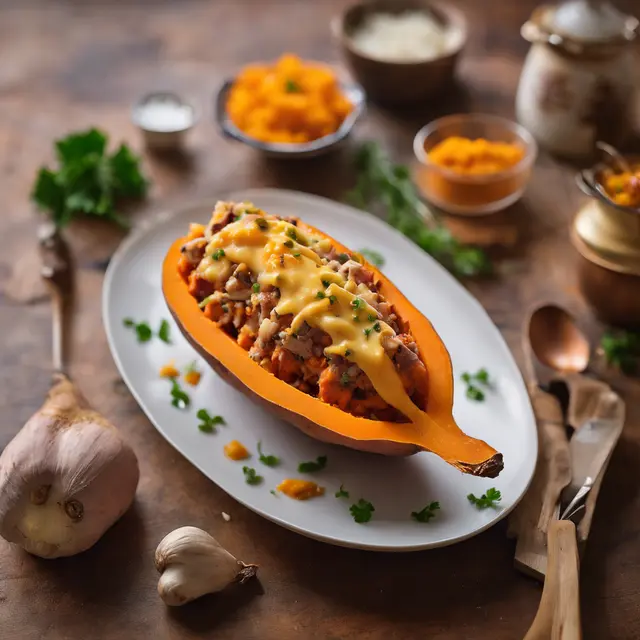 Foto de Stuffed Sweet Potato with Chicken