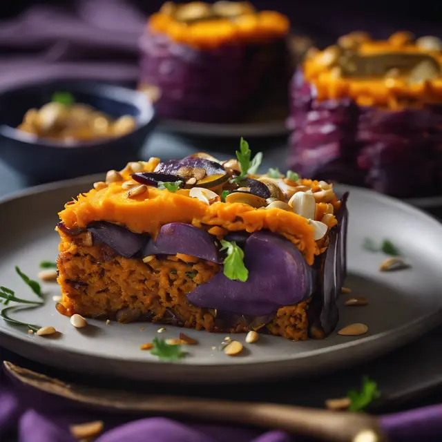 Foto de Sweet Potato and Eggplant Cake