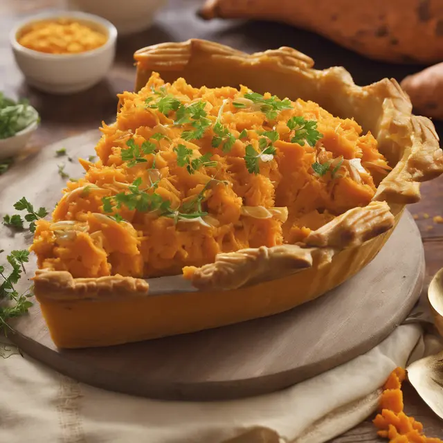 Foto de Sweet Potato with Chicken and Catupiry