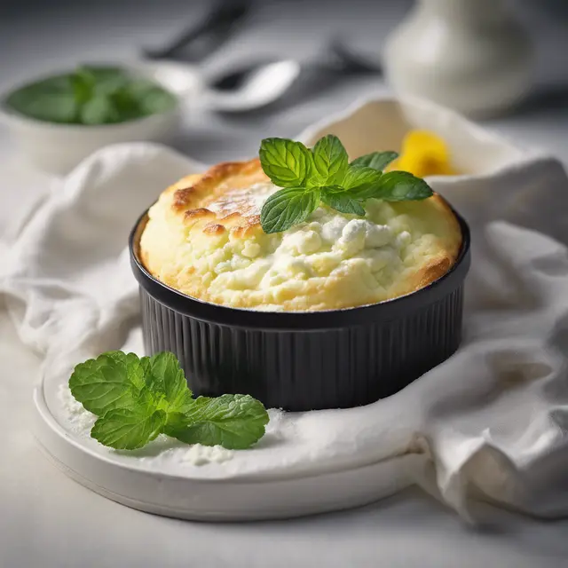 Foto de Cottage Cheese Soufflé