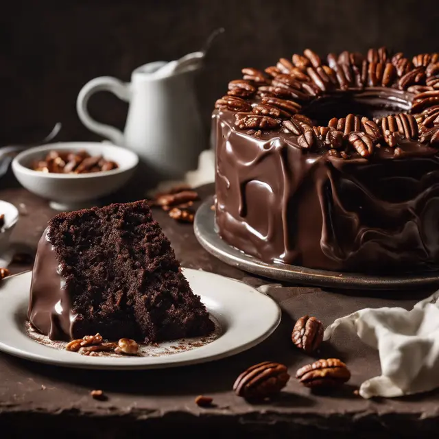 Foto de Chocolate Cake with Pecans