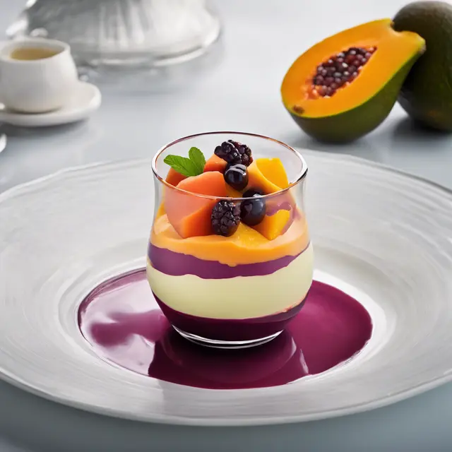 Foto de Fruit Cream with Cassis