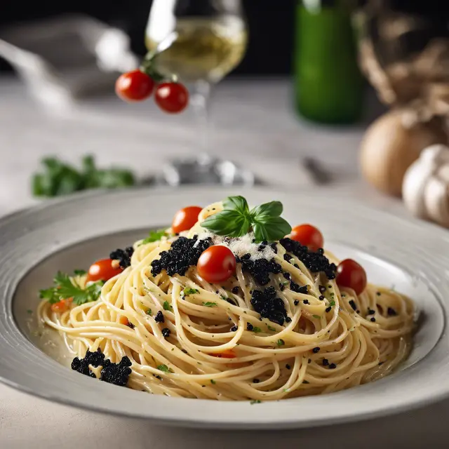 Foto de Linguine with Caviar