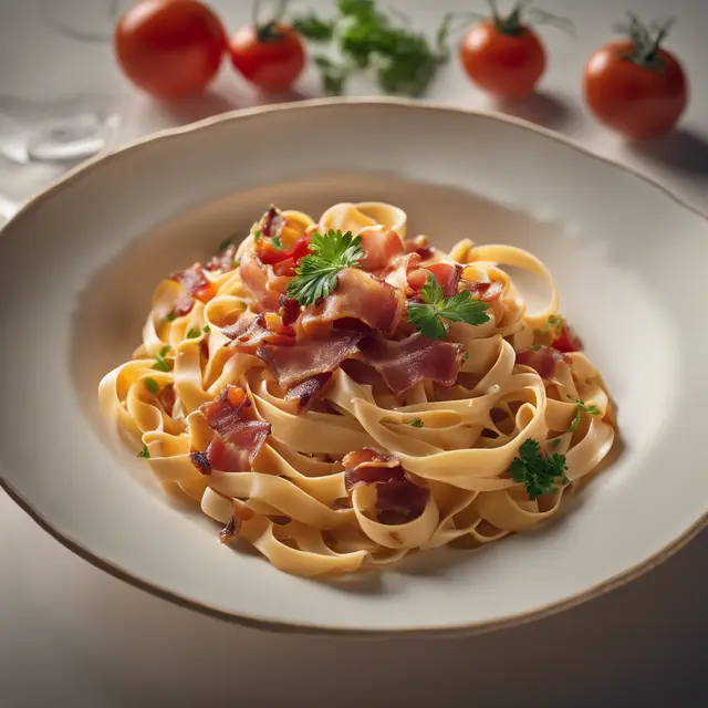 Foto de Bacon Tagliatelle