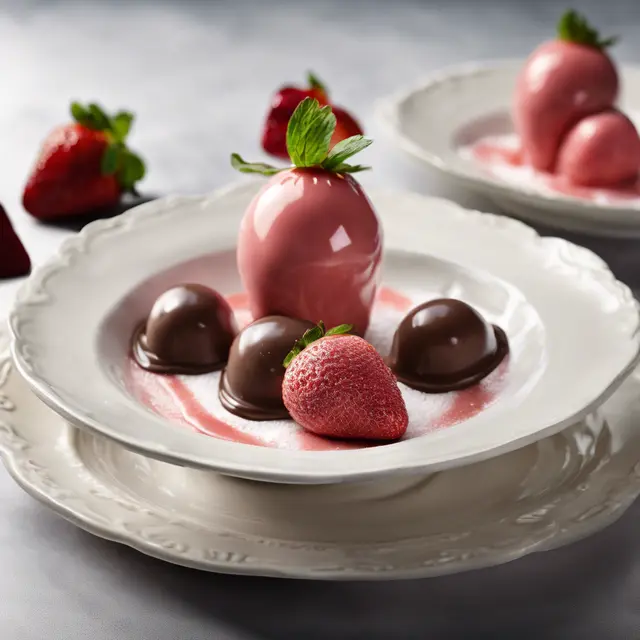 Foto de Creamy Strawberry Bombs