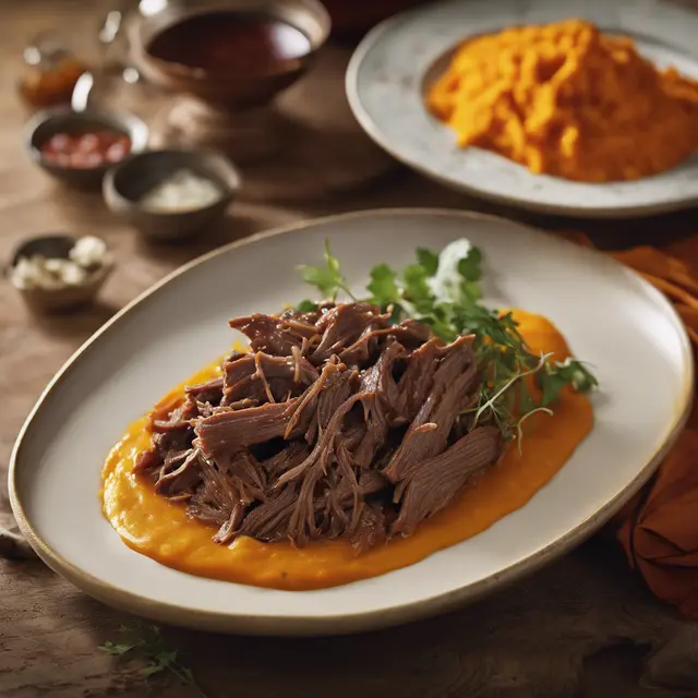 Foto de Shredded Beef with Pumpkin Sauce