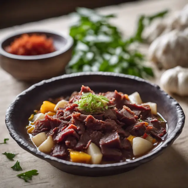 Foto de Dried Beef Stew with Cassava