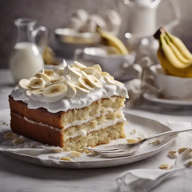 Foto de Creamy Banana Cake