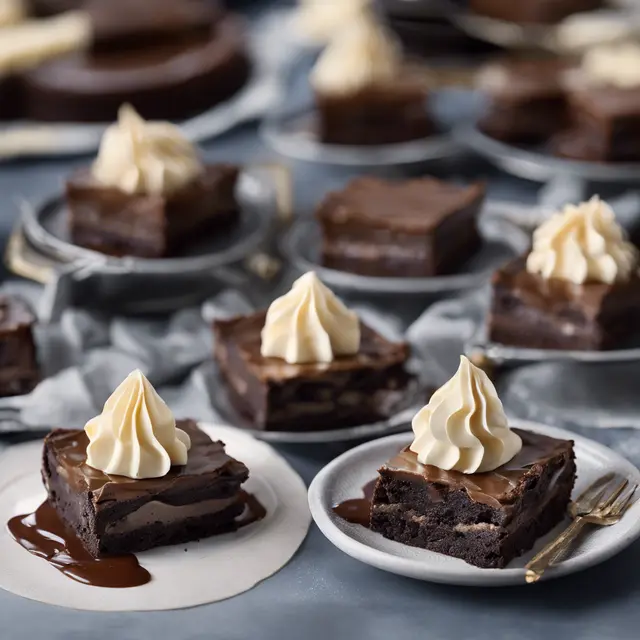 Foto de Frozen Brownie Tart