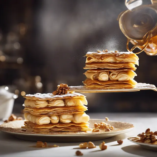 Foto de Mille-Feuille of Caramel Cream