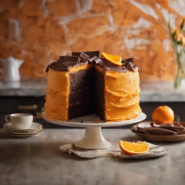 Foto de Orange Chocolate Cake